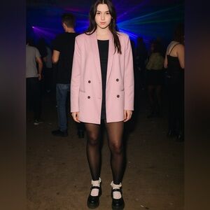 Dolls Kill x Six Crisp Days Light Purple/ Pink Blazer, New with Tags